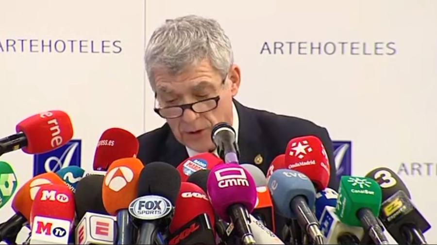 Gobierno único responsable de que España se quede sin Mundial: Villar