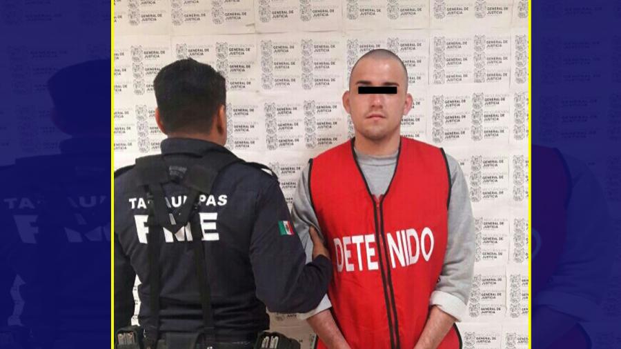 Trasladan a sujeto acusado por robo de vehículo a Penal de Matamoros 