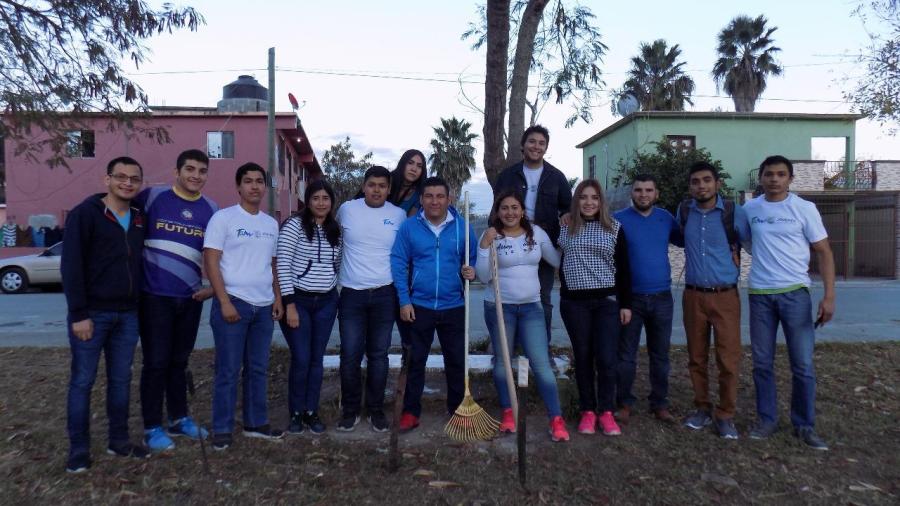 Jóvenes Tamaulipas se une a la recuperación de espacios públicos