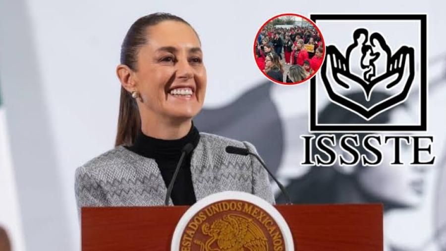 Sheinbaum retira la iniciativa de reforma a la Ley del ISSSTE