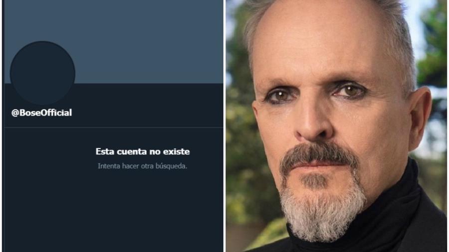 Desaparecen las redes sociales de Miguel Bosé