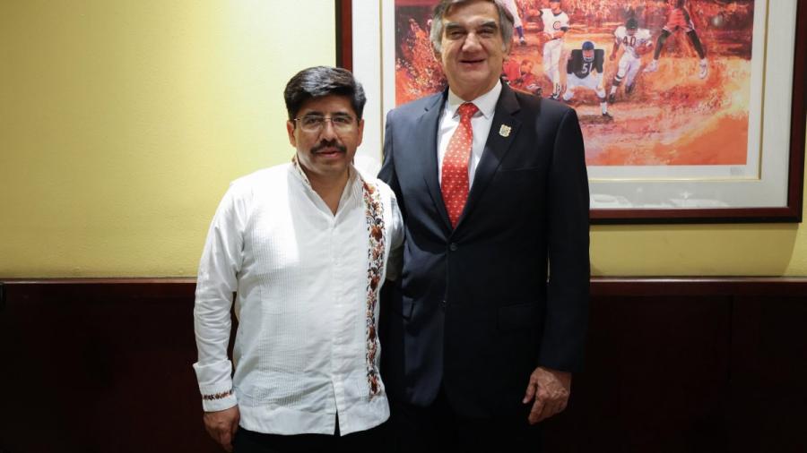 Se reúne gobernador de Tamaulipas con presidente electo de la SCJN