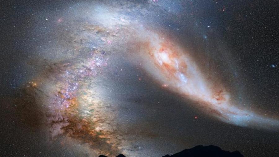 Andrómeda y la Vía Láctea, ¡del mismo tamaño!