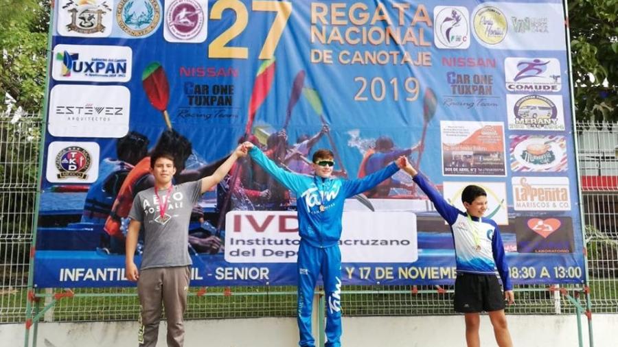 Canoístas y Kayakistas logran medallas en Nacional