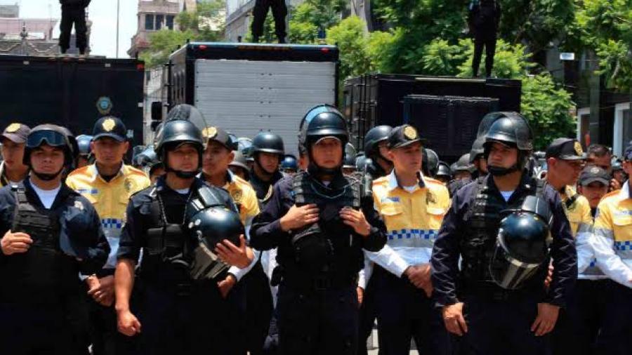 Despliegan más de dos mil policías en operativo por partido en el Azteca