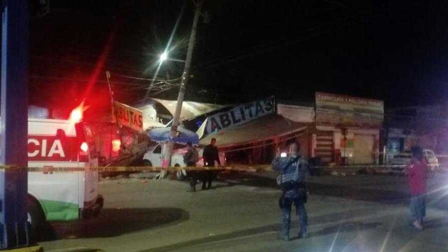 Aparatoso accidente deja dos muertos en Altamira