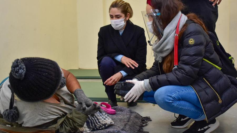 DIF Reynosa brinda apoyo a personas albergadas por bajas temperaturas