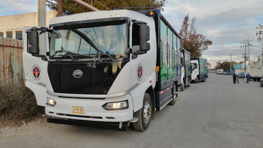 Llegan a México los camiones repartidores sustentables