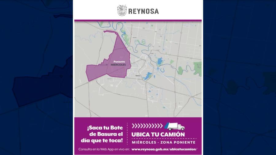 Jueves de recolección de basura para el Sector Central