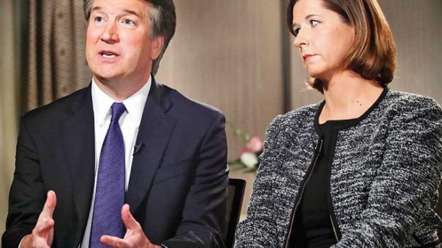 Defiende Trump a Kavanaugh, acusadora estaba borracha, dice
