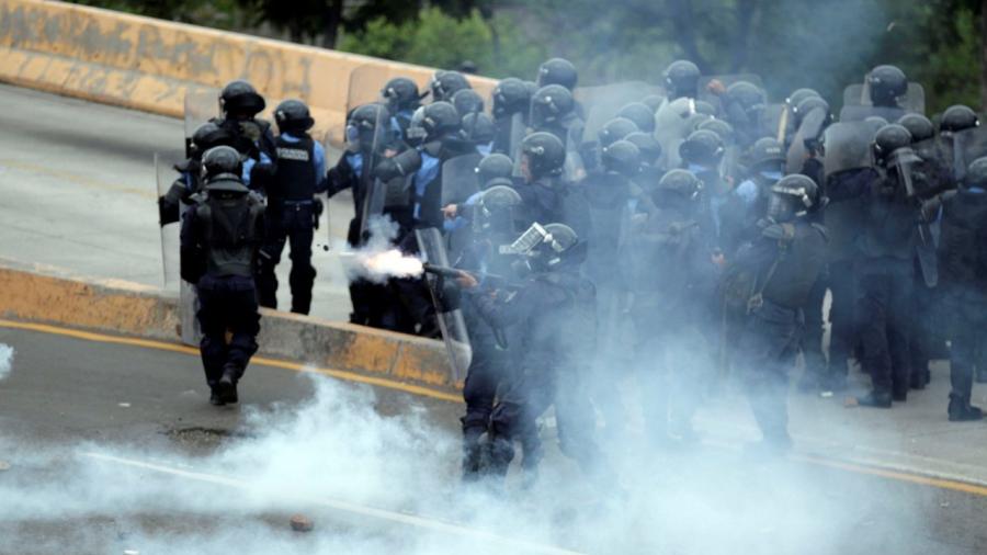 tercer día de paro en Honduras