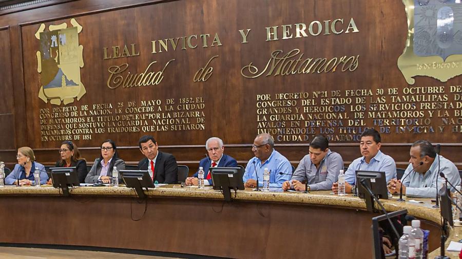 Aprueba Cabildo, Acuerdo del Proyecto de Ley de Ingresos de Matamoros para el Ejercicio Fiscal 2024