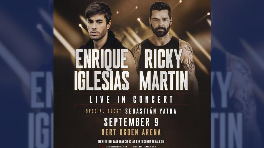Ricky Martin, Enrique Iglesias y Sebastián Yatra llegarán al Valle en septiembre