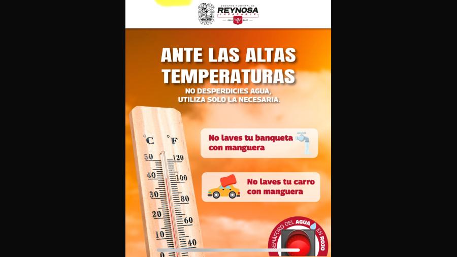 Promueve Gobierno Municipal de Reynosa cuidado del agua