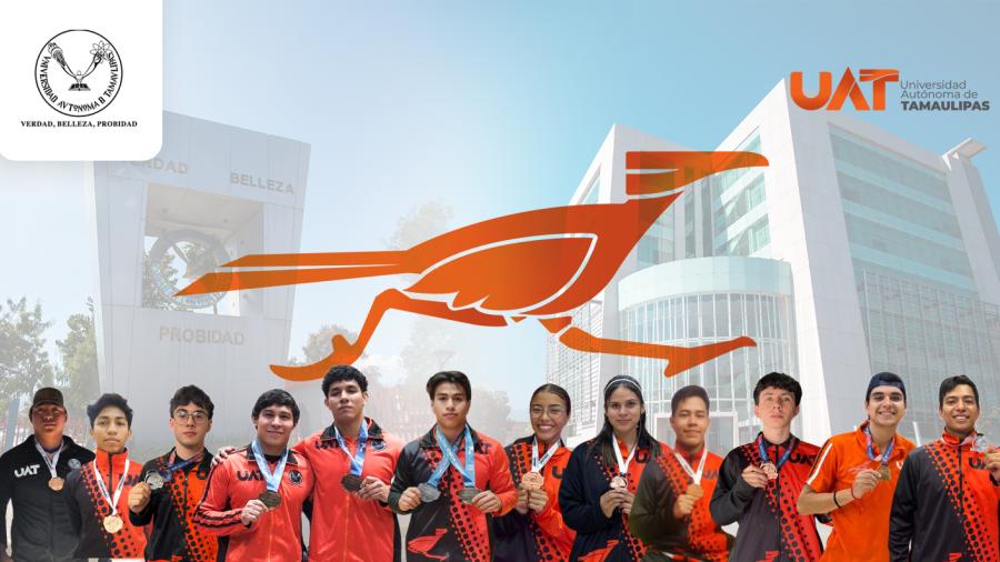 La UAT suma 14 preseas en Campeonatos Nacionales ANUIES 2025