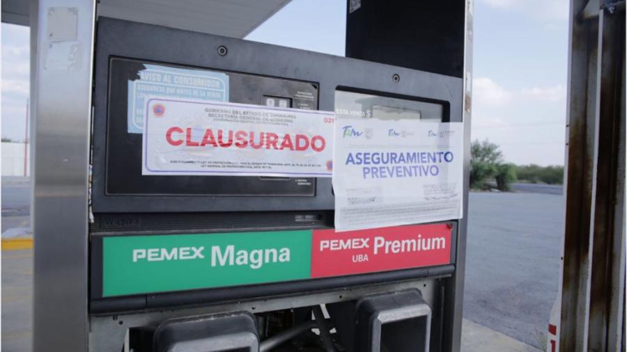 Realizan operativo en gasolineras de la frontera