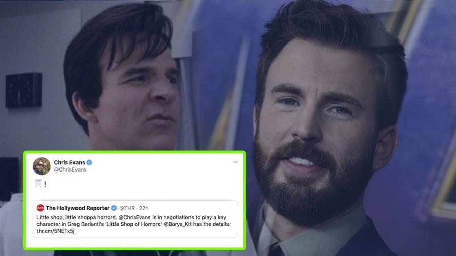 ¡Adiós Marvel! Chris Evans podría dar vida al dentista Orin Scrivello en ‘La tienda de los horrores’