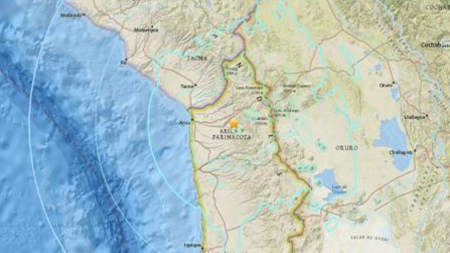 Sacude sismo de 6.3 a Chile