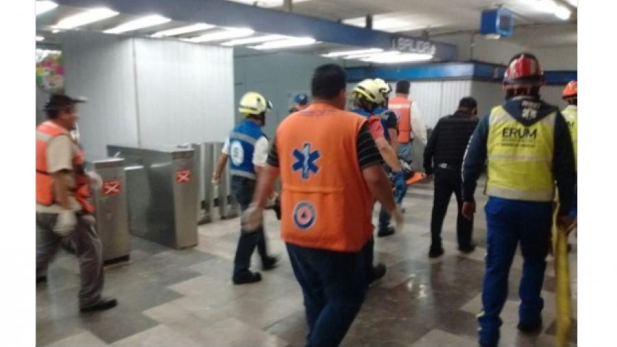 Fallece joven al caer a las vías del Metro San Cosme