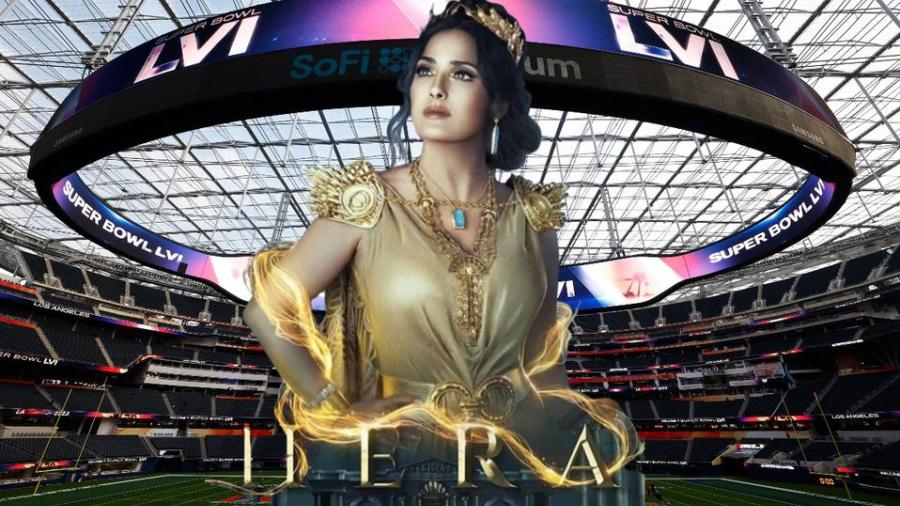 Salma Hayek estará en el Super Bowl LVI