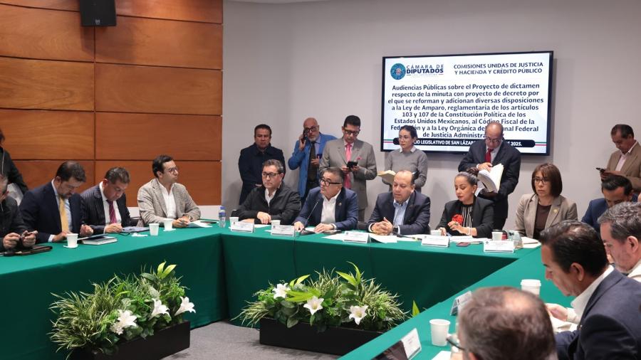 Diputados inician audiencias públicas sobre reformas a la Ley de Amparo