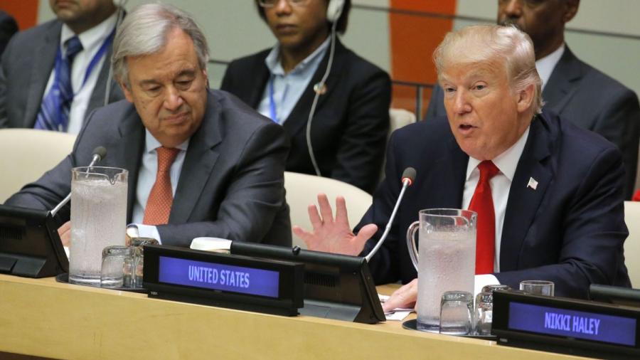 Trump utiliza la diplomacia para su primer discurso en la ONU