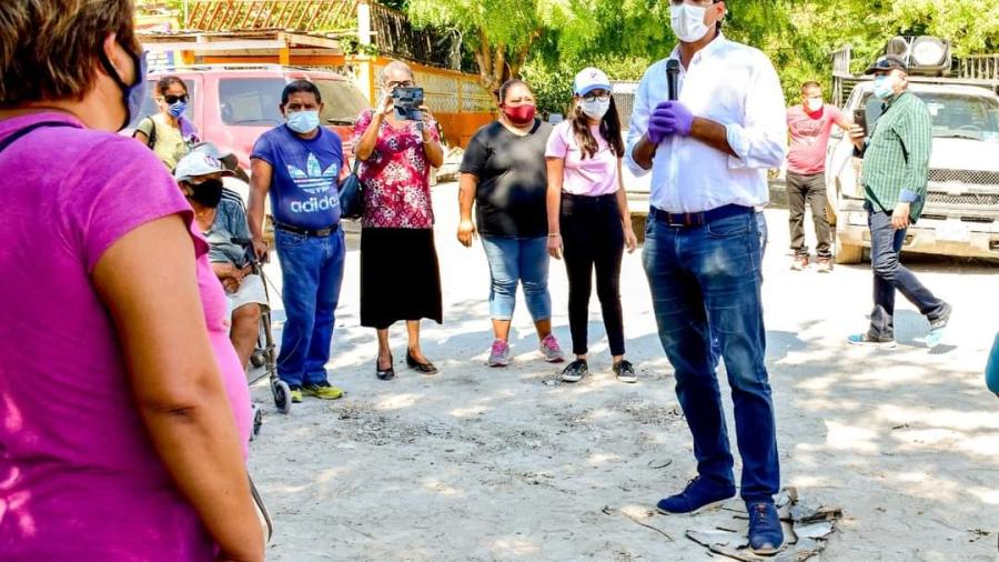 Voluntariado DIF Reynosa al pendiente de las familias de la Colonia La Presa