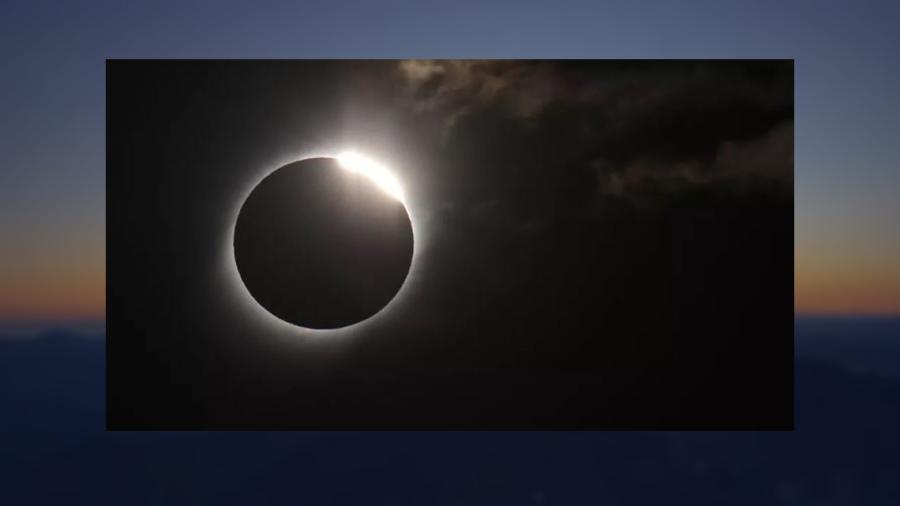  Así se vivió el eclipse de este martes