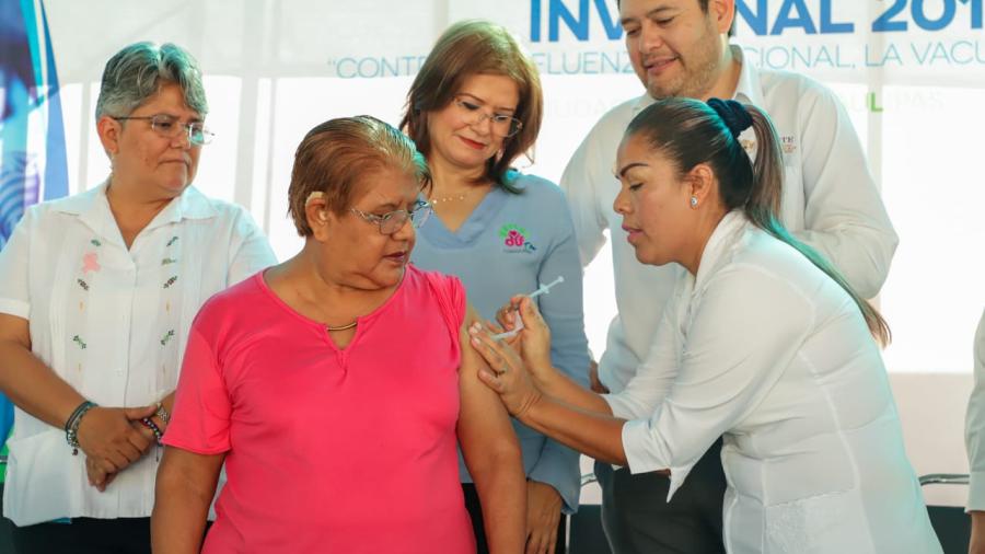 Activa Gobierno de Tamaulipas el programa de vacunación antiinfluenza 2019-2020