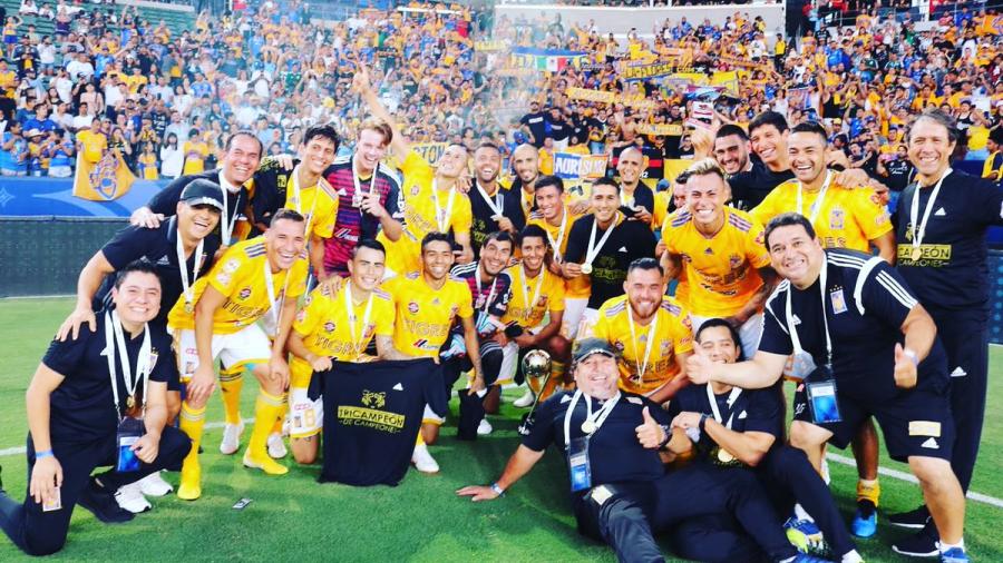 Con 4-0 gana Tigres la Liga MX, por tercera vez consecutiva