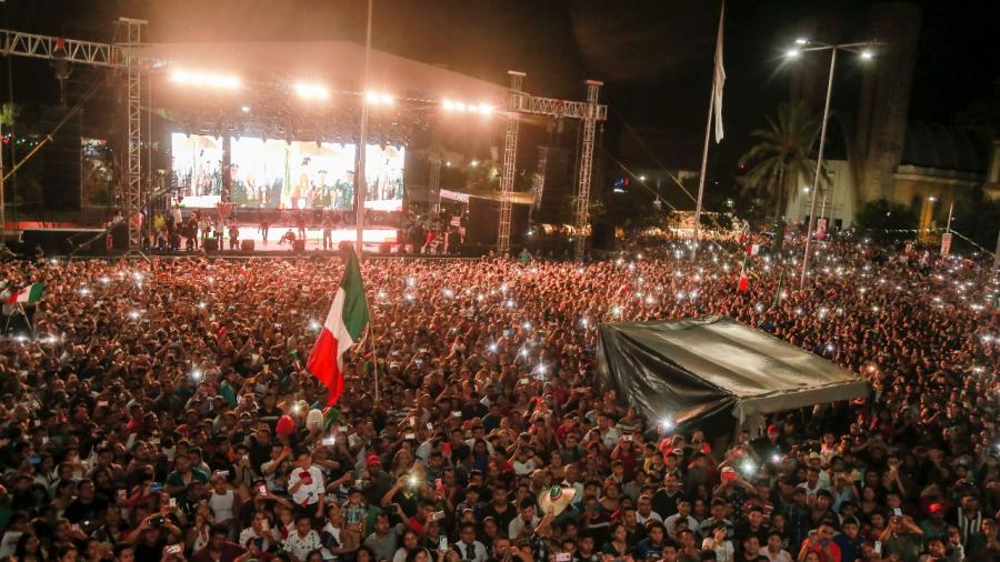 Ceremonia del Grito rompe fronteras