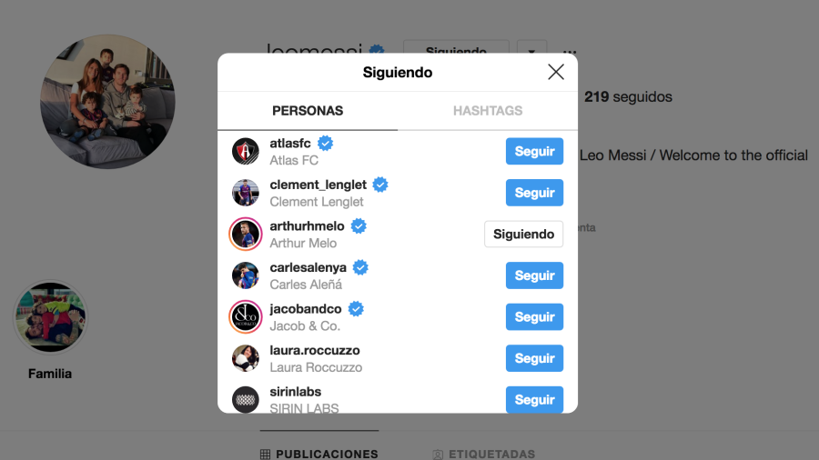 Distinguido equipo de futbol mexicano es seguido por Leo Messi
