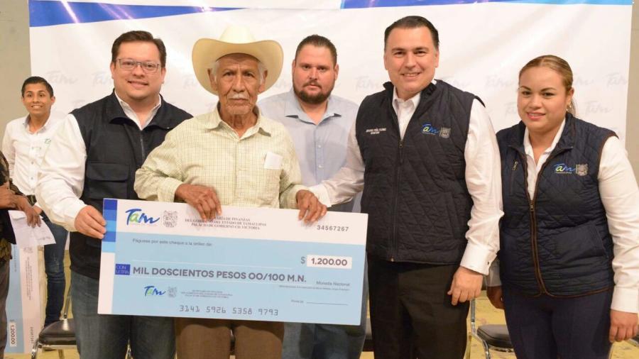 Gobierno del Estado y SEBIEN lleva bienestar a adultos mayores