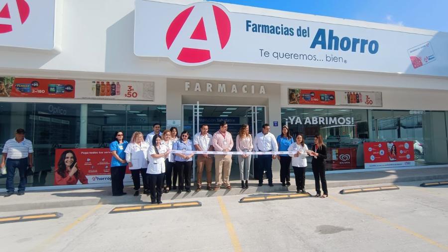 Inauguran cinco sucursales de Farmacias del Ahorro en Victoria