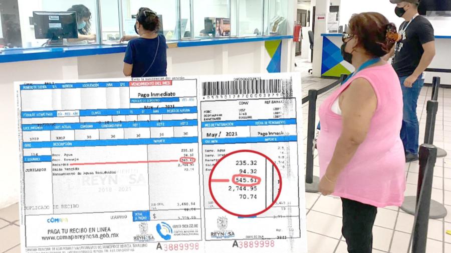 Condona COMAPA Reynosa 100 por ciento de recargos