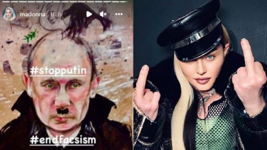 Madonna compara a Putin con Hitler