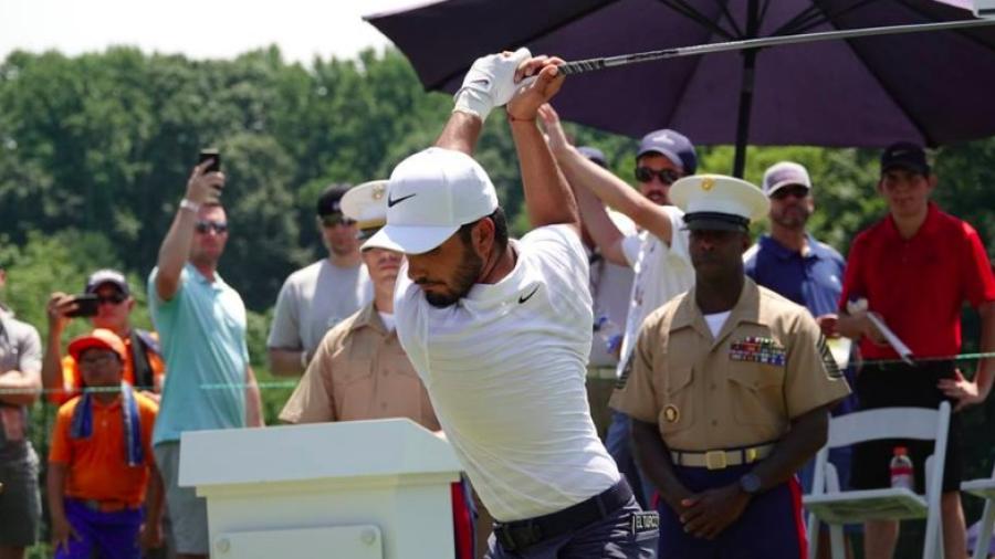 El mexicano empató con Tiger Woods en el 4to puesto, el ganador fue el Italiano Francesco Molinari