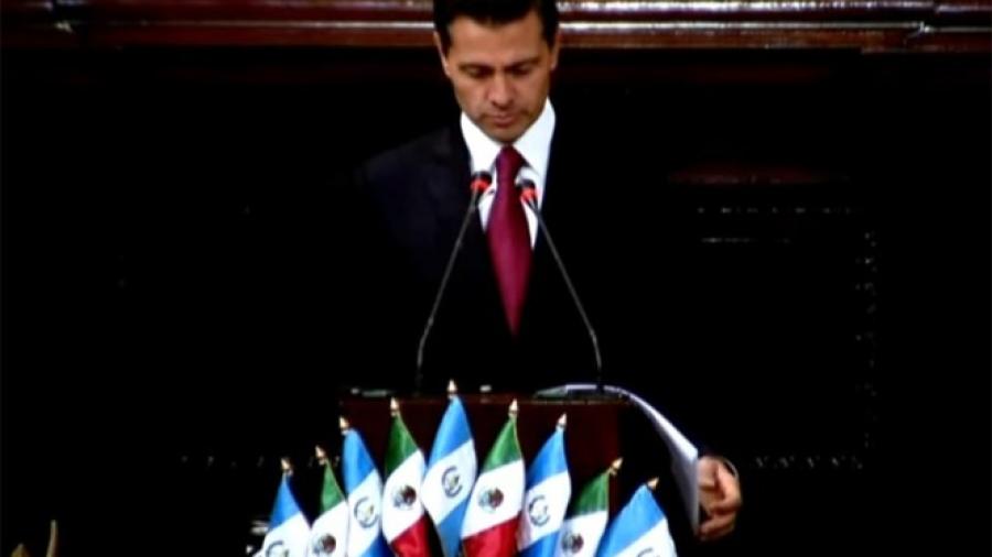 Pide Peña Nieto buen trato a migrantes