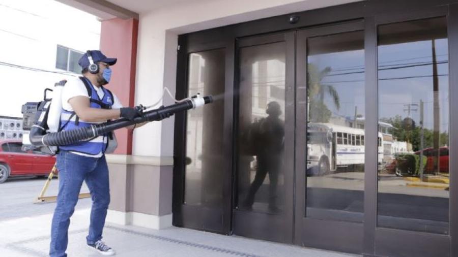 Realiza COEPRIS brigadas de sanitización en parajes, puentes y clínicas