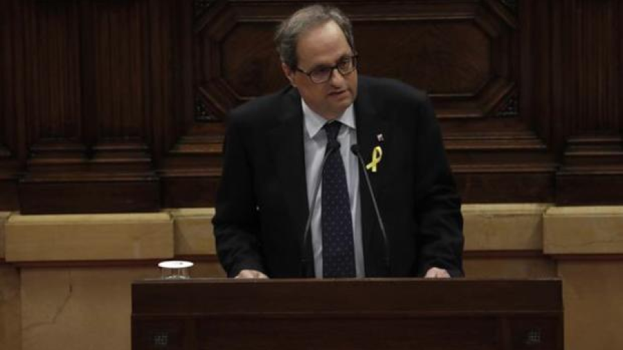 Torra evita jurar lealtad al rey de España al asumir gobierno catalán