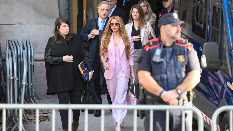 Shakira se declara culpable de fraude fiscal en España