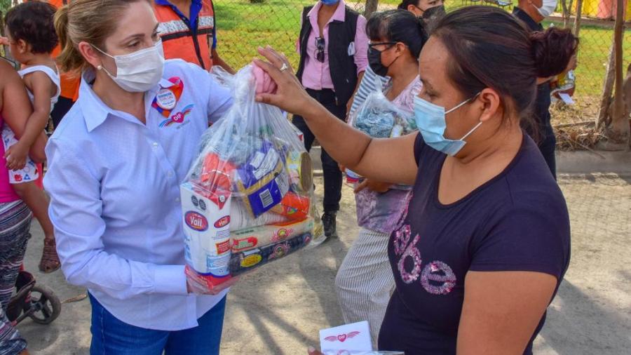 "DIF Reynosa en Tu casa" llegó a las Colonias Riveras del Carmen y Ampliación Riveras del Carmen