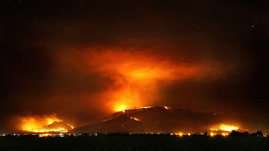 Registran incendio forestal en Bosque Nacional de Prescott