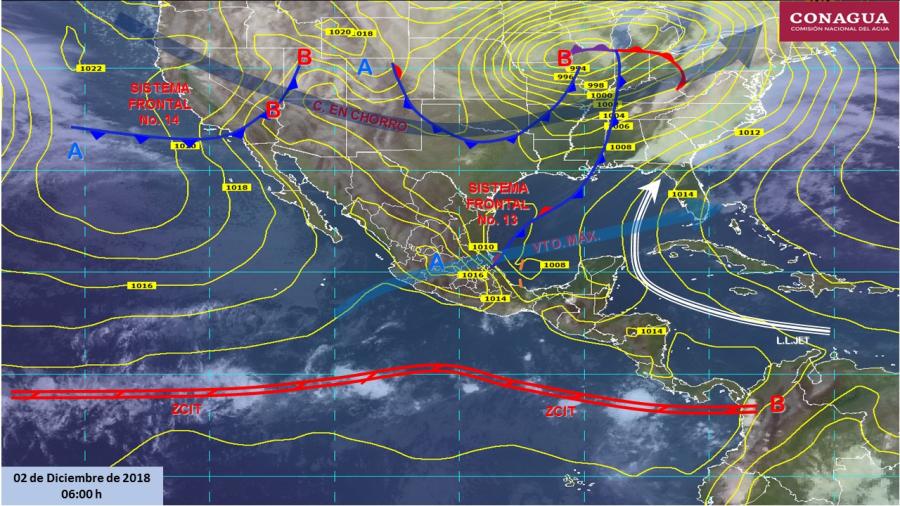 Predominar&aacute; ambiente estable en la mayor parte del pa&iacute;s