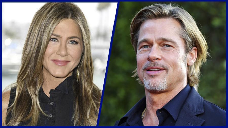 Jennifer Aniston invita a Brad Pitt a su fiesta navideña