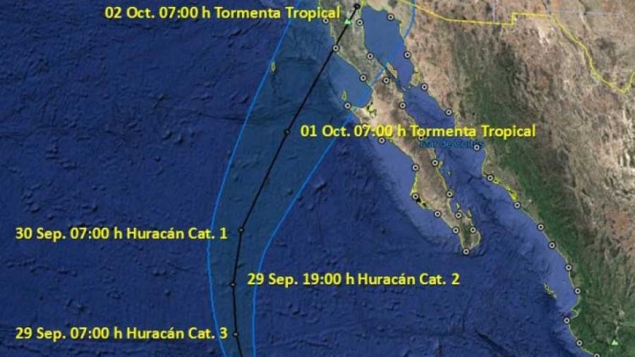 &ldquo;Rosa&rdquo; tocar&aacute; tierra este lunes