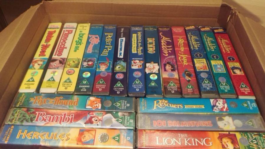 VHS de Disney se ofrecen en ¡más de 300 mil pesos!