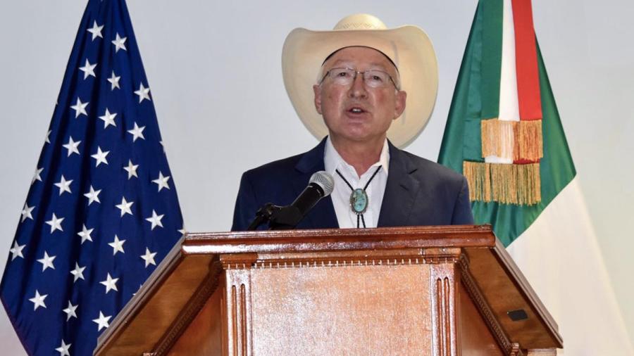 Relación comercial México-EU está 'protegida' por el T-MEC: Ken Salazar