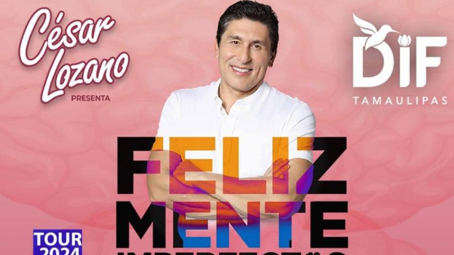 Invita DIF Tamaulipas a conferencias de César Lozano en Reynosa y Matamoros