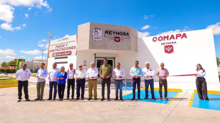 Inauguró  Carlos Peña Ortiz sucursal foránea de la COMAPA